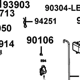 90106-LKF5-C01 DAMPING ENG HANGER — diagram cutout