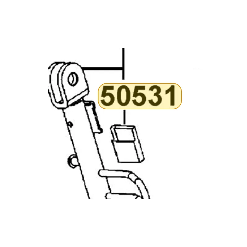50531-KHC4-900 STOPPER RUBBER — diagram cutout