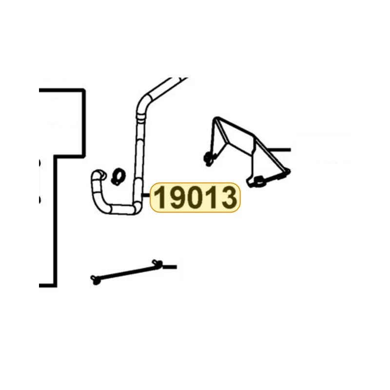 19013-ABD2-C00 "HOSE WATER, INLET" — diagram cutout