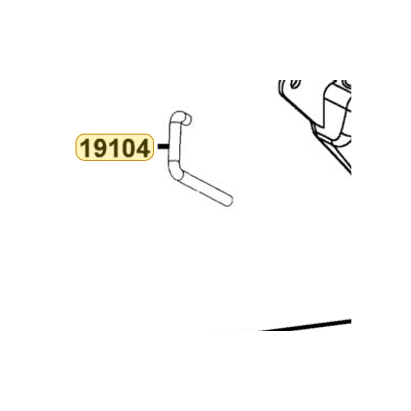 19104-AGE2-E00 HOSE WATER — diagram cutout