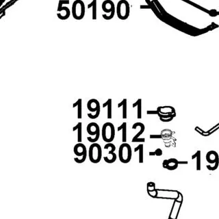 19111-PRB3-C00 SUPT FILLER NECK — diagram cutout