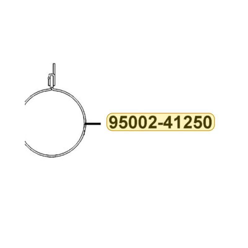 95002-41250-C00 CLIP，FUEL HOSE — diagram cutout