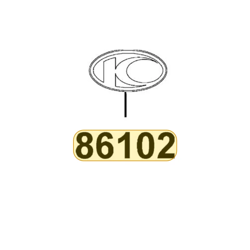 86102-ALG1-E00-T01 EMB K-LOGO — diagram cutout