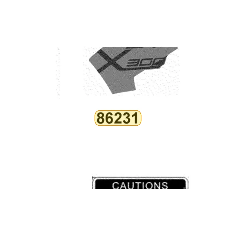 86231-AHG3-M30-T01 STRIPE L BODY COVER — diagram cutout