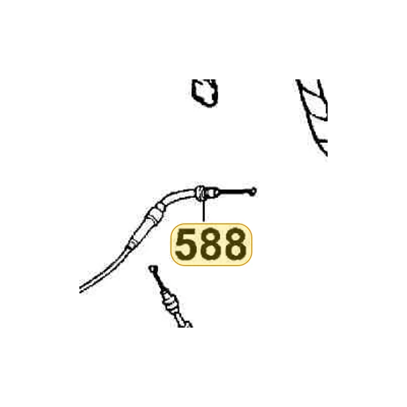 17520-KHC4-900 CABLE COMP FUEL CAP — diagram cutout