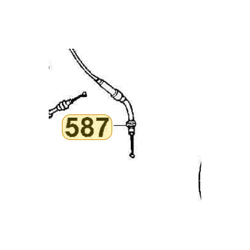 77240-KHC4-900 CABLE COMP SEAT LOCK — diagram cutout