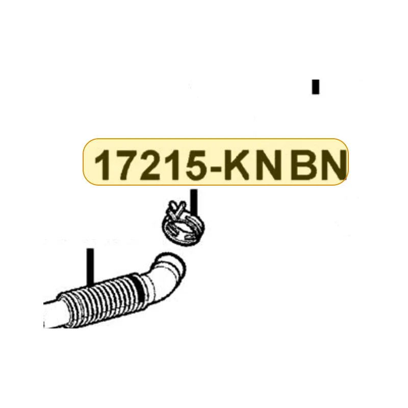 17215-KNBN-200 CLIP ASSY AIR/C DUCT — diagram cutout