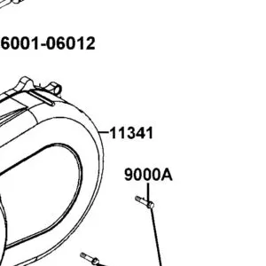 11341-LDB5-E00-MLA COVER LEFT — diagram cutout