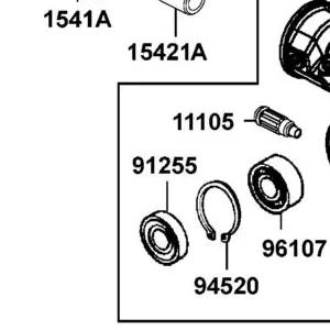 91255-LDB5-E00 OIL SEAL 35*67*7 — diagram cutout