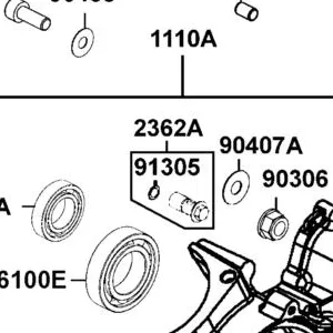 91305-GLE0-001 O-RING 9*1.7 — diagram cutout