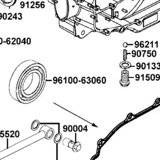96100-63060-00 BRG BALL RADIAL 6306 — diagram cutout