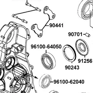 96100-64050-00 BRG BALL RADIAL 6405 — diagram cutout