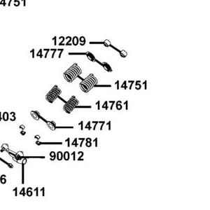 14761-LDG7-900 SPRING VALVE INNER — diagram cutout