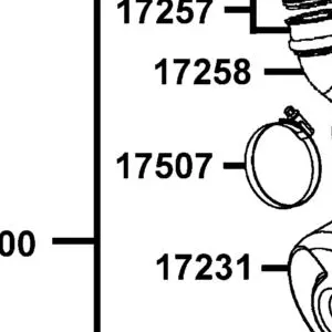 17507-PWB1-900 CLAMP D66 — diagram cutout