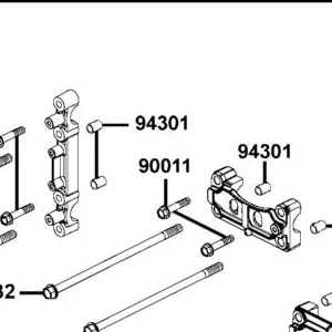 90011-KED9-900 BOLT UBS 8X48(C) — diagram cutout
