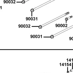 90031-LBA2-E00 BOLT UBS 10*220 — diagram cutout