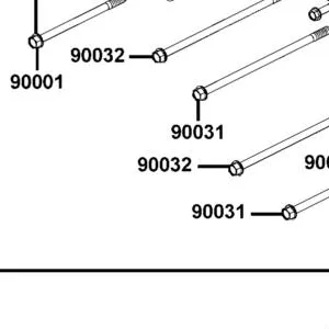 90032-LBA2-E00 BOLT UBS 10*210 — diagram cutout