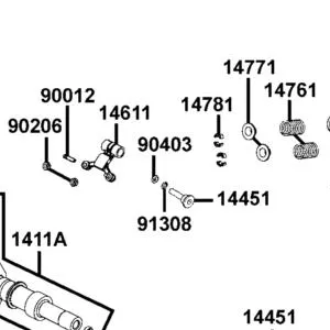 90403-KED9-900 WASHER WAVE 10MM — diagram cutout