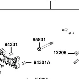 95801-KED9-900 BOLT UBS 8x71 (C) — diagram cutout