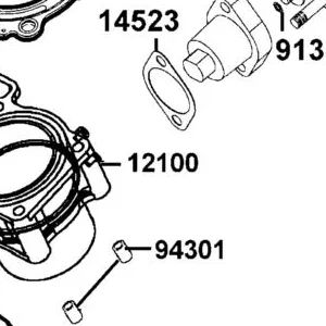 12100-LDB5-E00 CYLINDER COMP — diagram cutout