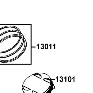 13011-LBA2-C00 RING SET PISTON — diagram cutout