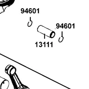 13111-LBA2-E00 PIN PISTON — diagram cutout
