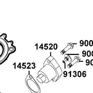 14520-LDB5-E00 LIFTER ASSY TENSIONER — diagram cutout