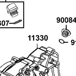 11330-LEE8-E00 COVER ASSY R CRANK CASE — diagram cutout