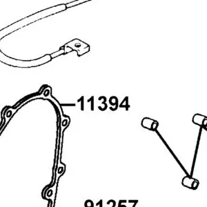11394-LDB5-E00 GASKETR COVER A — diagram cutout