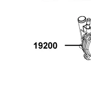 19200-LEE8-E00 WATER PUMP ASSY. — diagram cutout