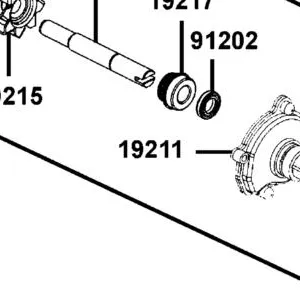 19211-LEE8-E00 BODY WATER PUMP — diagram cutout