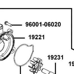 19221-LEE8-E00 COVER???WATER PUMP — diagram cutout
