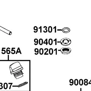91301-LDB5-E00 O-RING 16MM — diagram cutout