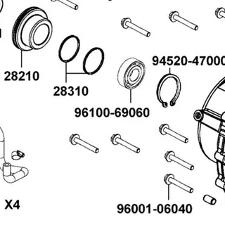 96100-69060-00 BEARING BALL RADIAL 6906 — diagram cutout