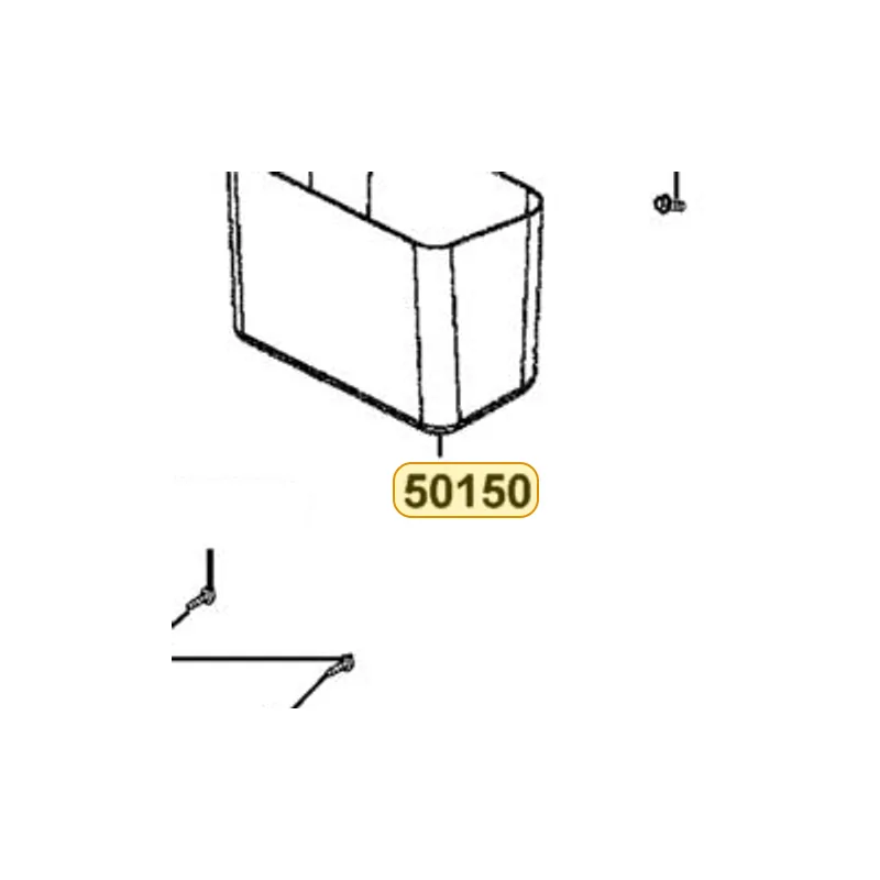 50150-LAC5-910 BASKET — diagram cutout