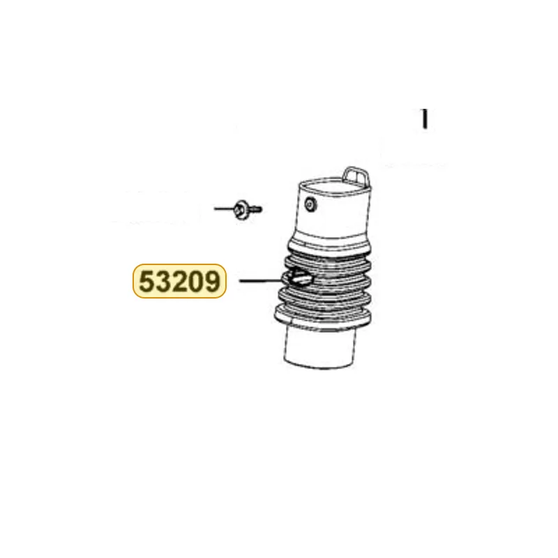 53209-LAC5-900 COVER DUST — diagram cutout