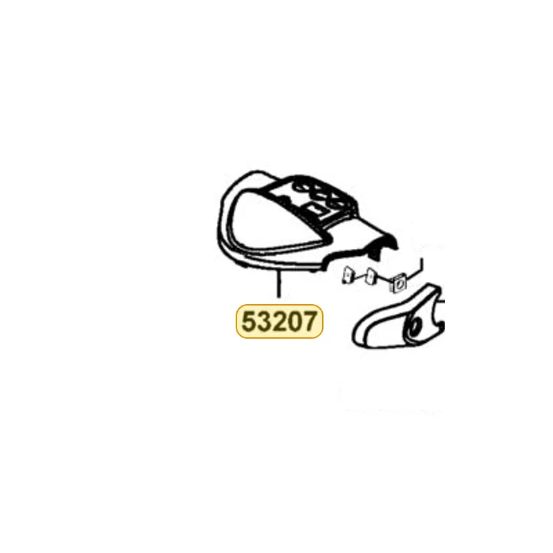 53207-LAC5-900-N1P METER COVER — diagram cutout