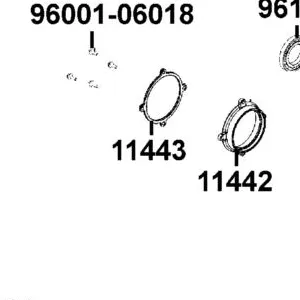 11443-LDB5-900 GASKET PRIMARY SHAFT COVER