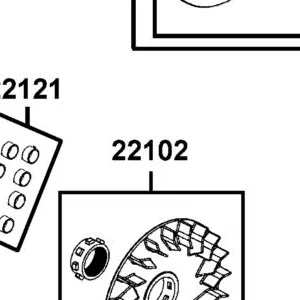 22102-LDB5-E00 FACE DRIVE — diagram cutout
