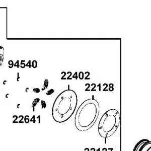 22402-LDB5-E00 SPR ADJUSTER — diagram cutout