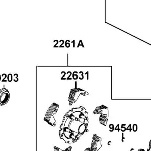 22631-LDB5-E00 PRIMARY CLUTCH WEIGHT — diagram cutout