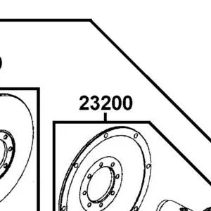 23200-LDB5-E00 FACE ASSY DRIVEN — diagram cutout