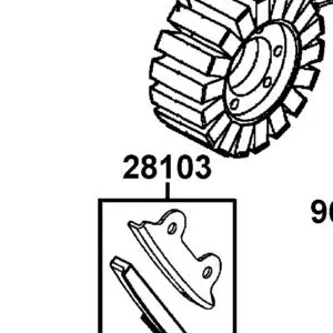 28103-LDB5-E00 GUIDE OIL PUMP CHAIN — diagram cutout