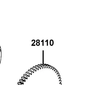 28110-LKA8-E00 GEAR COMP.STARTING CLUTCH — diagram cutout