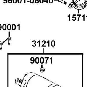 31210-LBA2-E00 MOTOR UNIT STARTER — diagram cutout