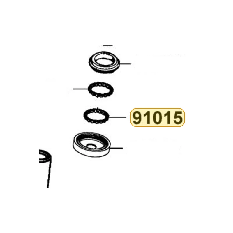 91015-LAC5-E20 BALL RETAINERS — diagram cutout