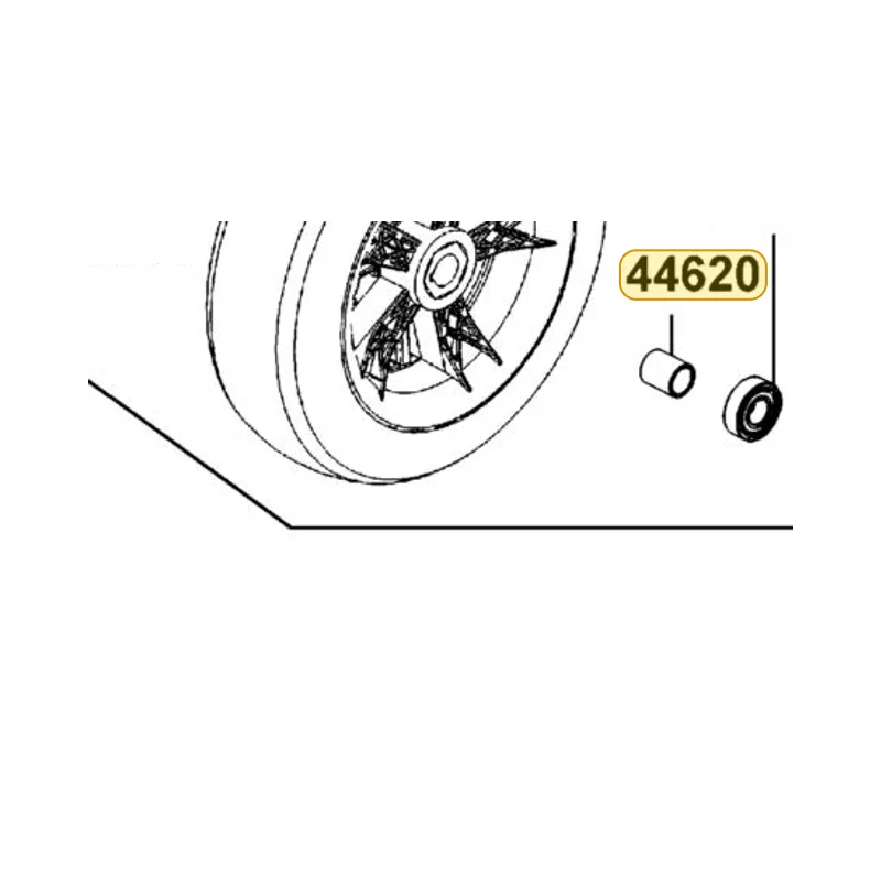 44620-LAC5-E23 DIST COLLAR .FR WHEEL — diagram cutout