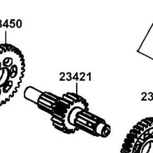 23421-LDB5-E00 SHAFT COUNTER 19T — diagram cutout
