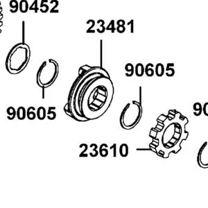 23610-LDB5-E00 STOPPER PARK — diagram cutout