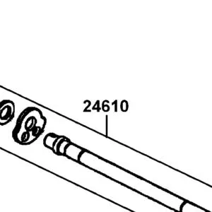24610-LDB5-E00 SPINDLE COMP DRUM SHIFT — diagram cutout